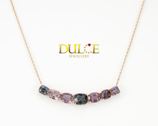 18K Gold Spinel Necklace