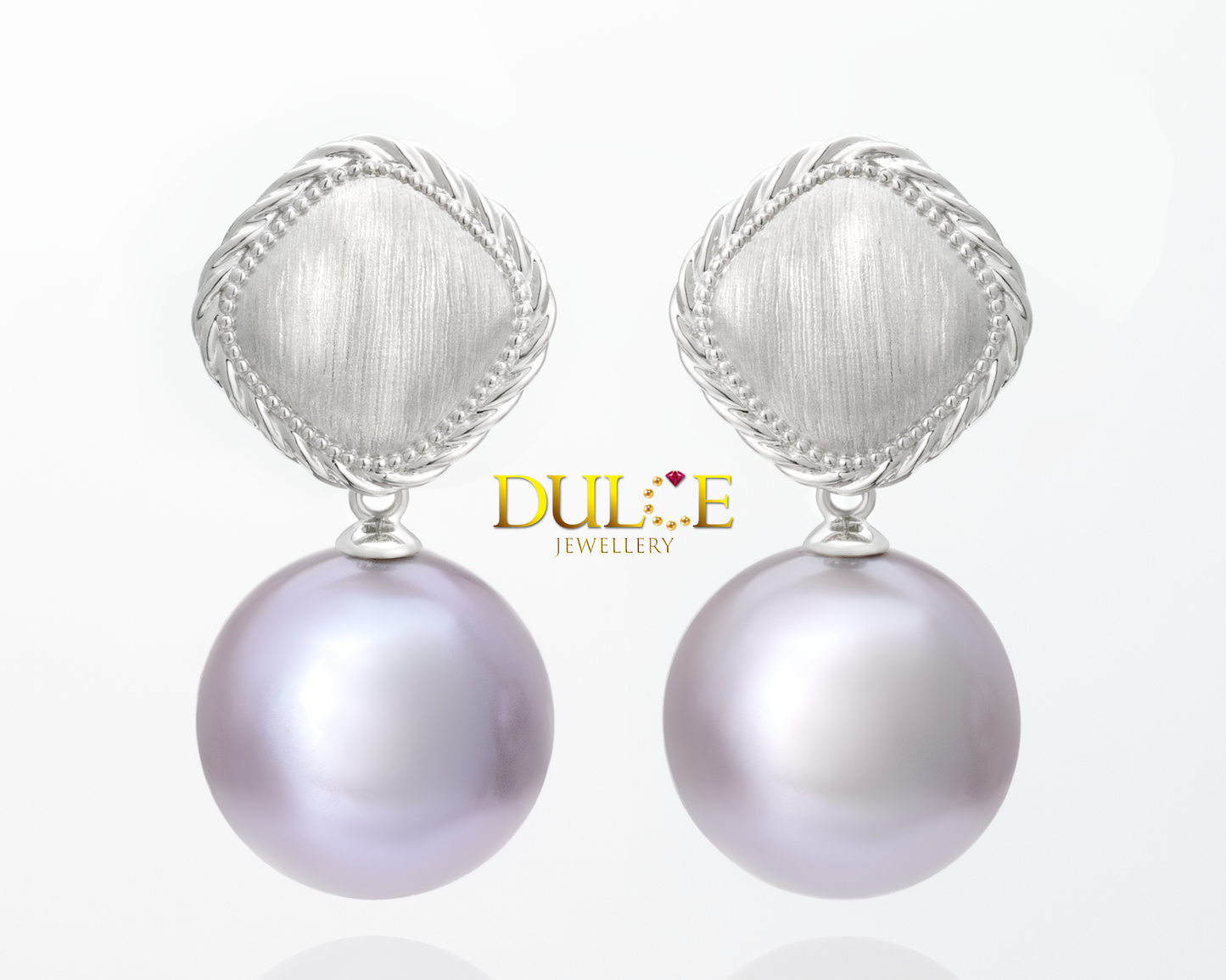 18K Gold Freshwater Pearls Earrings