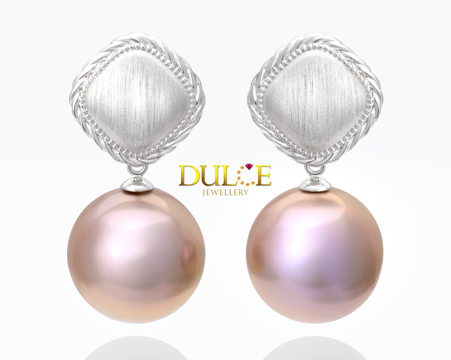 18K Gold Freshwater Pearls Earrings