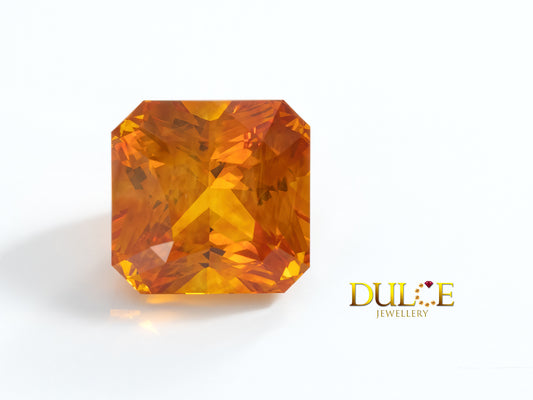 Orange sapphire 5ct up (Price by request)